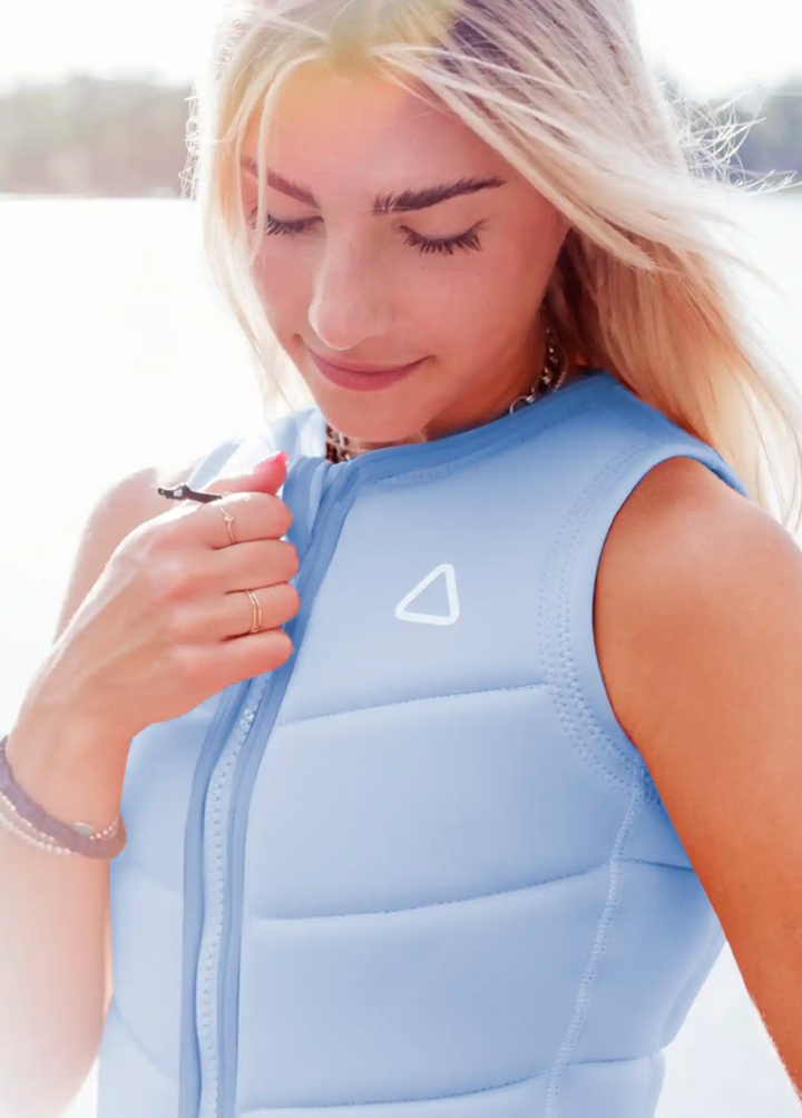 Follow Damen Impactweste Corp - Pastel Blue