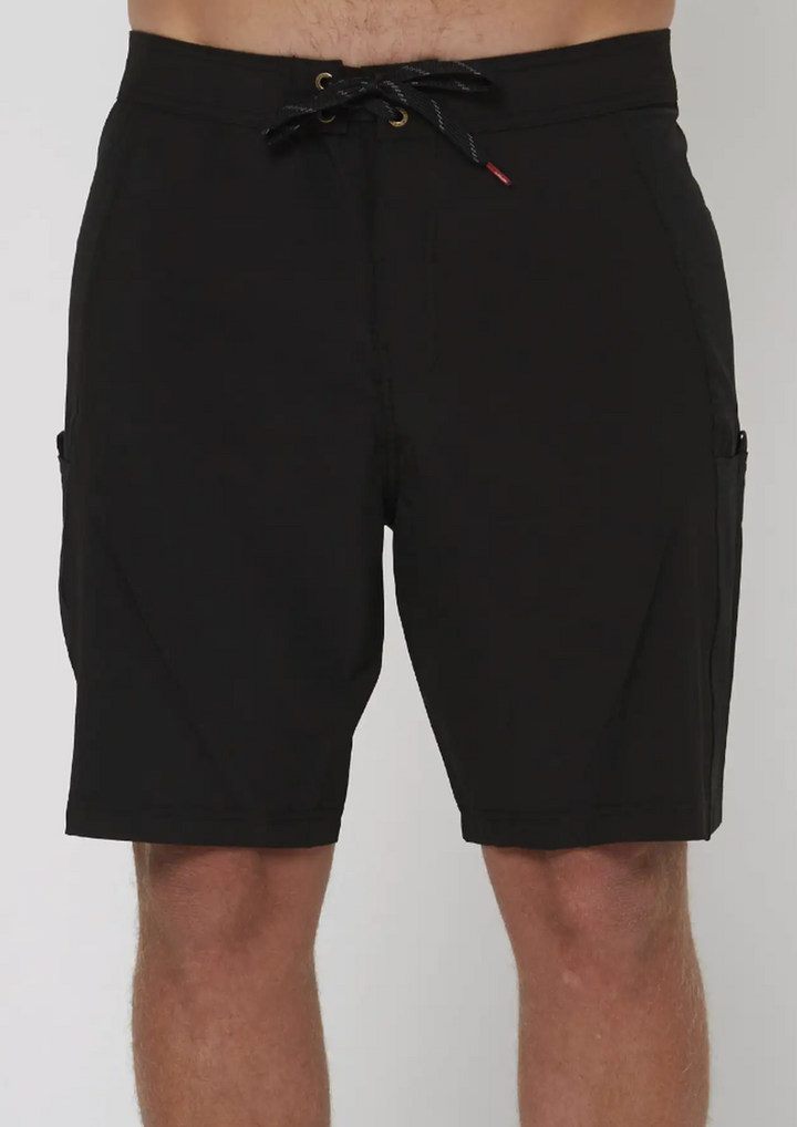 Follow Herren Boardshorts Global Tech - black