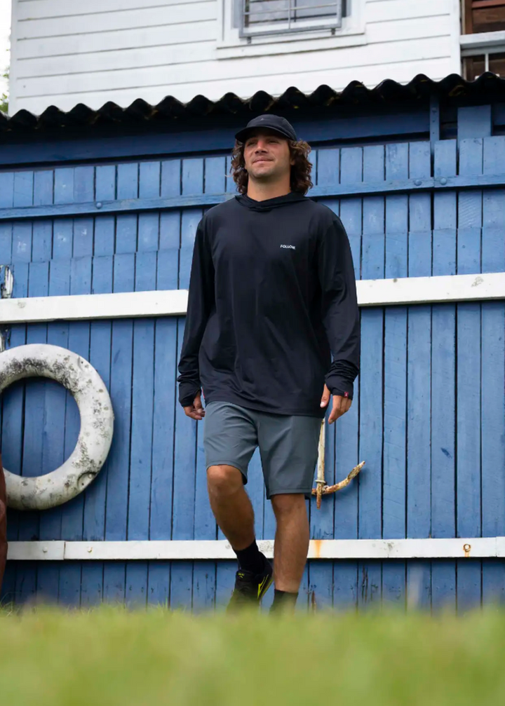 Follow Herren Hybrid Tech Short - stone