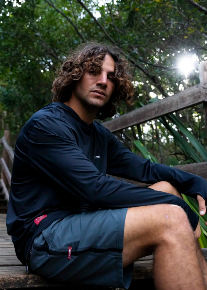 Follow Herren Hybrid Tech Short - stone