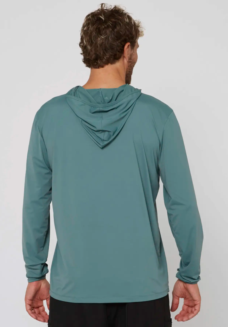 Follow Herren Lycra Hood Langarm - olive