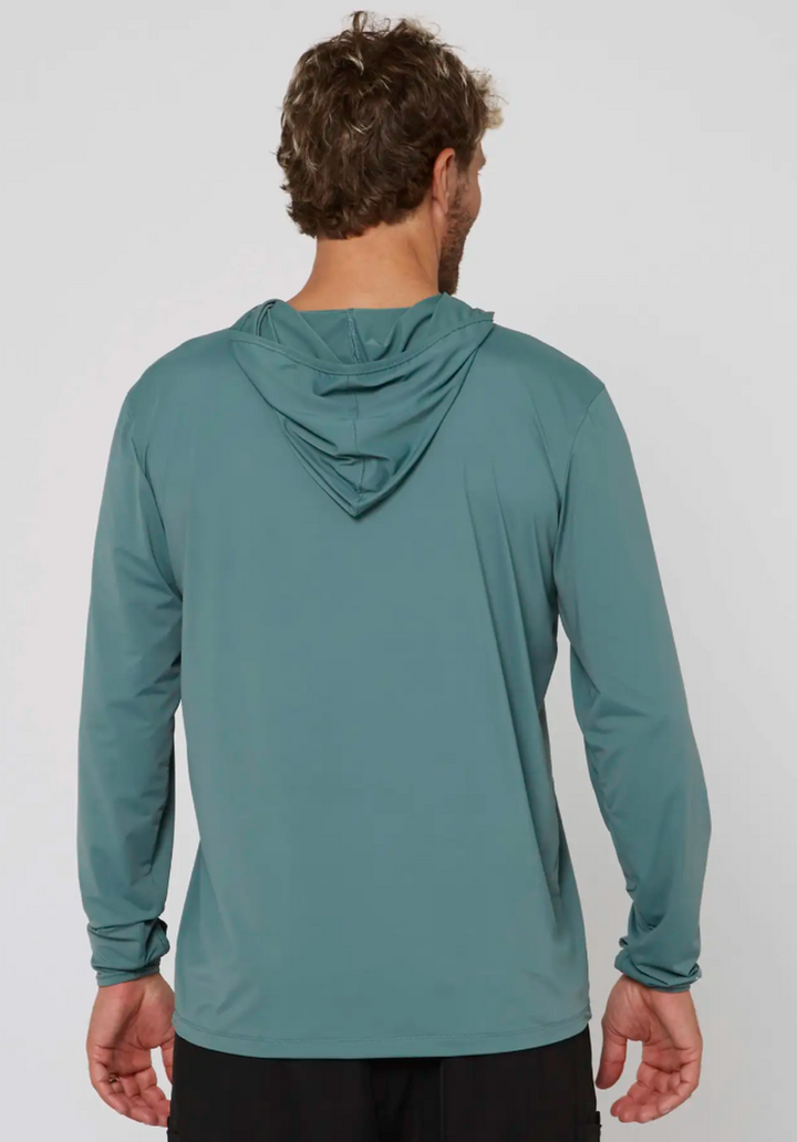 Follow Herren Lycra Hood Langarm - olive