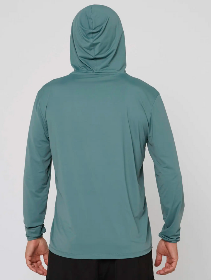 Follow Herren Lycra Hood Langarm - olive