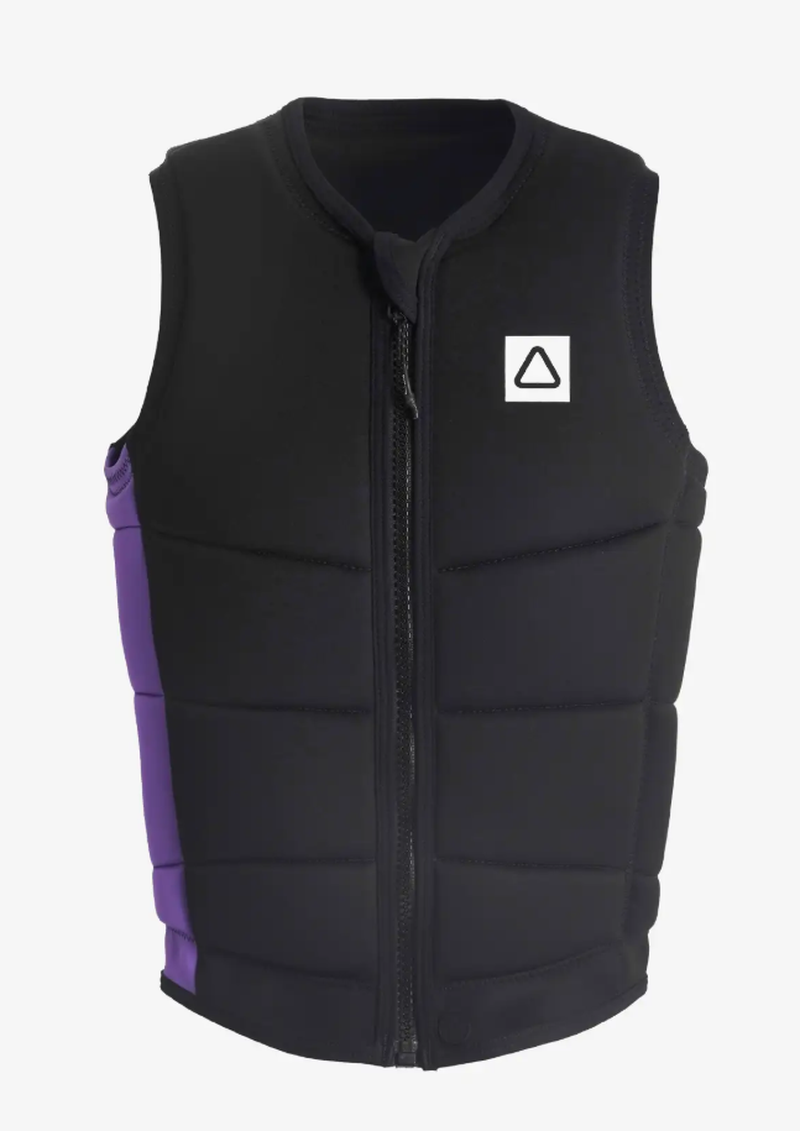 Follow Herren Weste Corp - black/purple