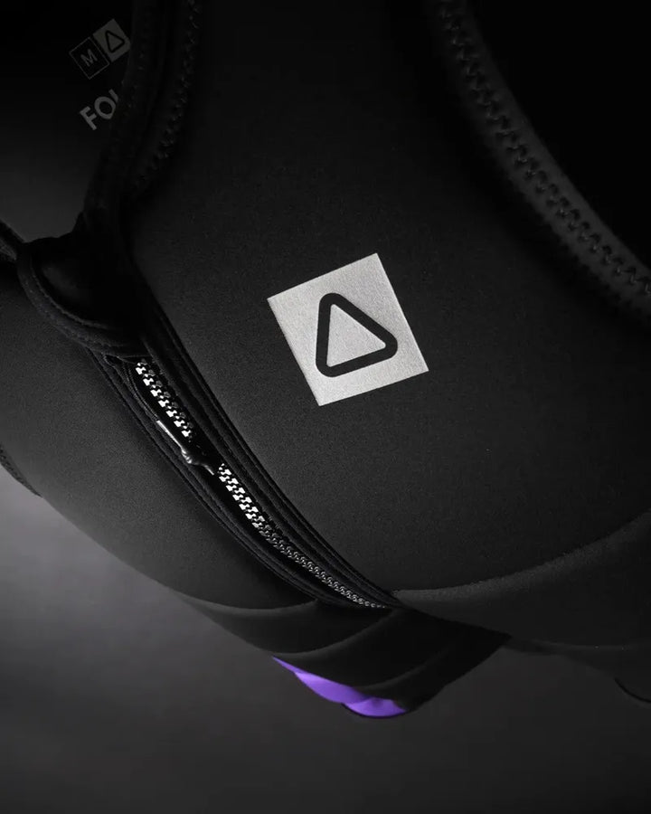 Follow Herren Weste Corp - black/purple