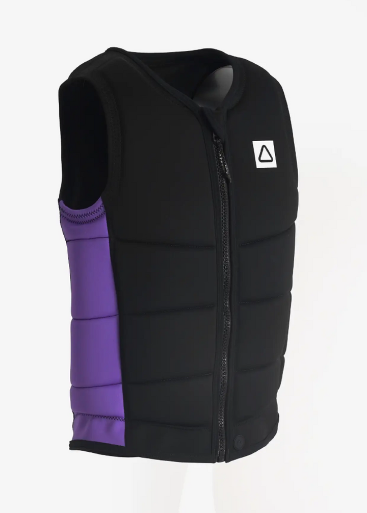 Follow Herren Weste Corp - black/purple