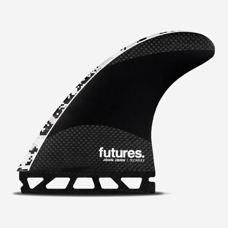 Futures Finnen John John Techflex Pro Thruster - Black / White