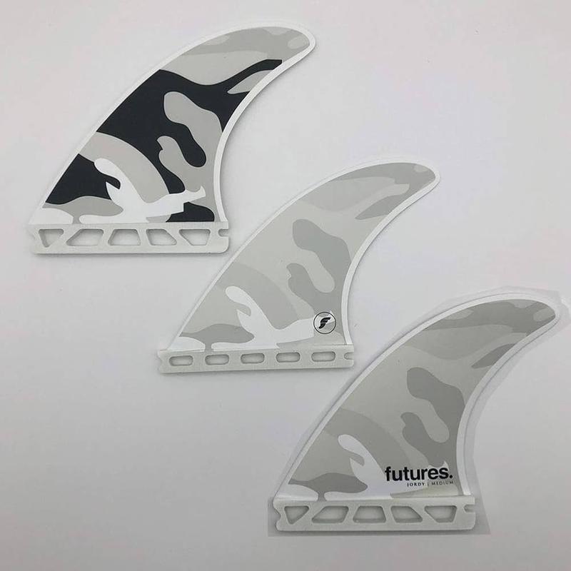 Futures Finnen Jordy Signature Tri Balanced Honeycomb - Camo