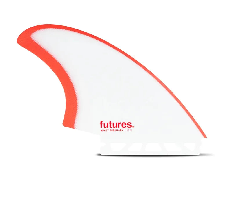 Futures Finnen Mikey February Keels - Red / Grey