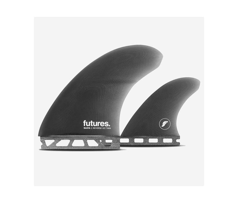 Futures Finnen Rasta Reverse 3/2 Twin +1 - Smoke