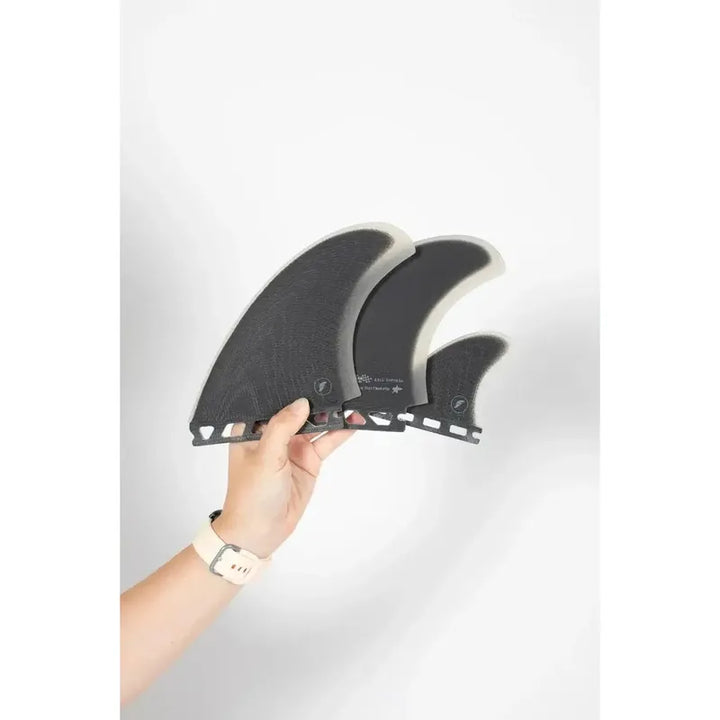 Futures Twin +1 Tri Fin Set Pukas Fiberglass