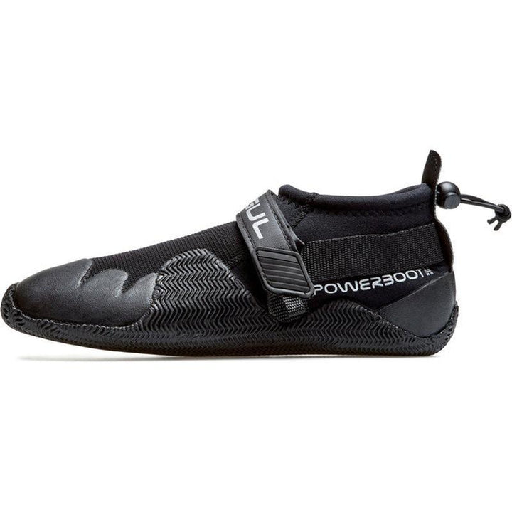 Gul 3mm Boot Strapped Power Slipper - black