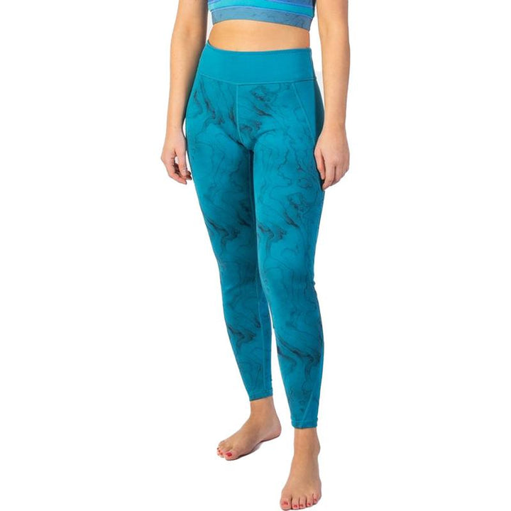 Gul Damen Neopren Legging Luna7 SUP - marbel/teal