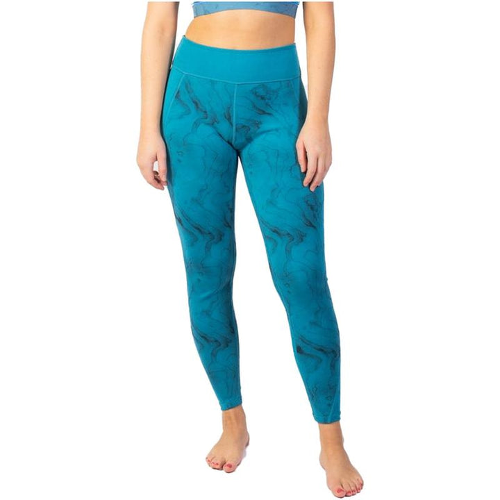 Gul Damen Neopren Leggings Luna7 SUP - marbel/teal