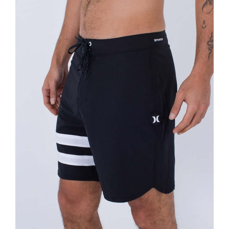 Hurley Boardshorts Phantom Eco Block Party 18' - black