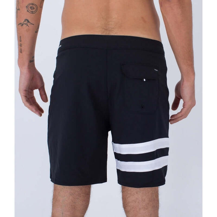 Hurley Boardshorts Phantom Eco Block Party 18' - black