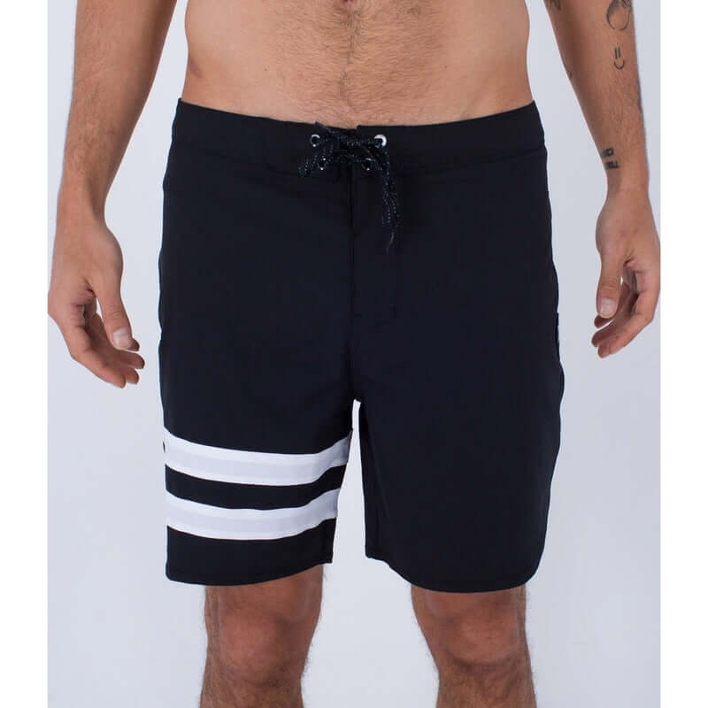 Hurley Boardshorts Phantom Eco Block Party 18' - black