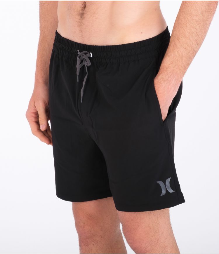 Hurley Herren Boardshorts One And Only Solid Volley - schwarz