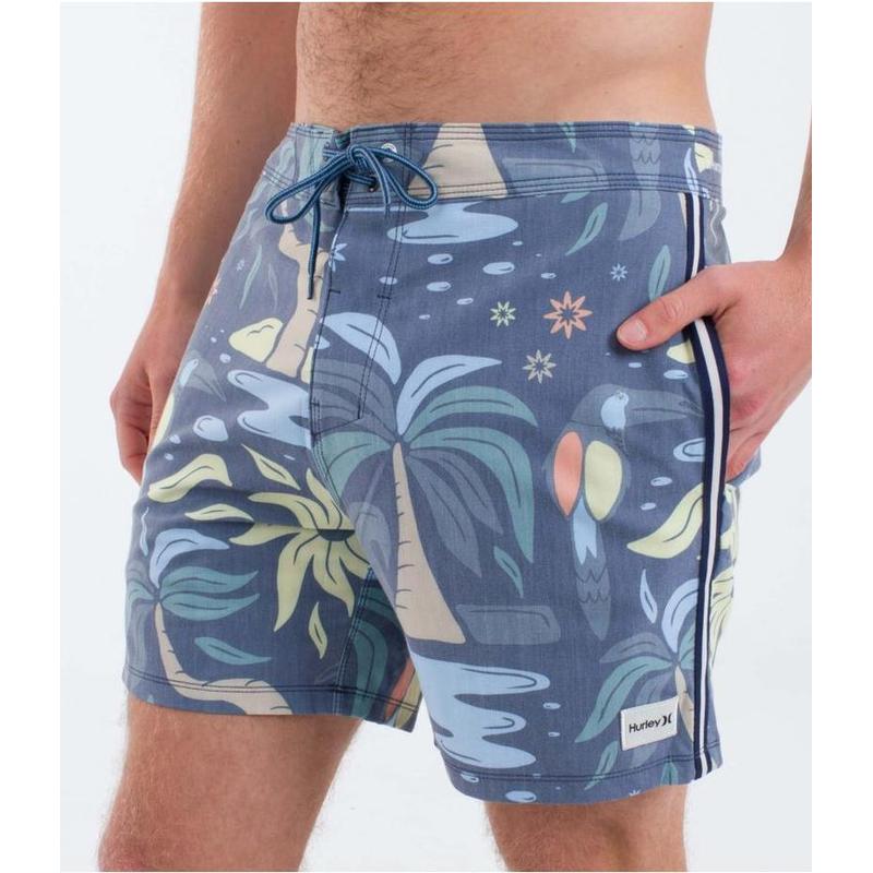 Hurley Herren Boardshorts Phantom Naturals Session 16' - midnightblue