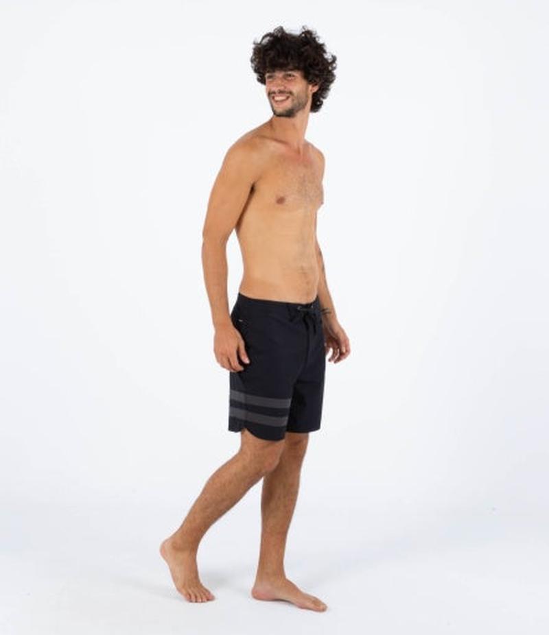 Hurley Herren Boardshorts Phntm Blck Prty Rngd 18 - Black