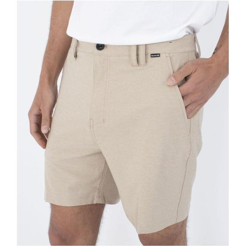 Hurley Herren Hybridshort Phantom Heather 18" - khaki