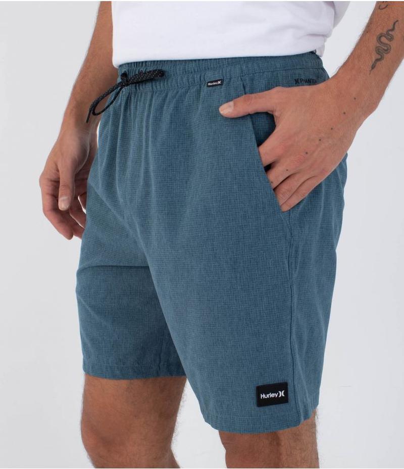 Hurley Herren Hybridshorts Walkshort Phantom Flow 18" - Hyper Jade
