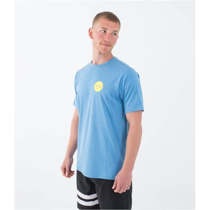 Hurley Herren Lycra Everyday Hybrid Kurzarm - Baltic Blue