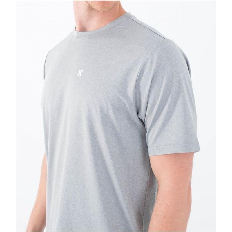 Hurley Herren Lycra Everyday Hybrid Kurzarm - Black Palm