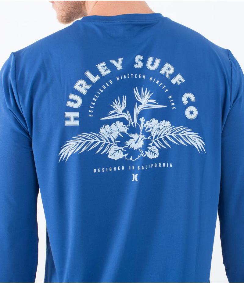 Hurley Herren Lycra Everyday Hybrid Langarm- abyss