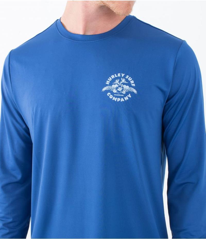 Hurley Herren Lycra Everyday Hybrid Langarm- abyss