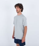 Hurley Herren Surfshirt kurzarm EVD Hybrid - grau