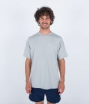 Hurley Herren Surfshirt kurzarm EVD Hybrid - grau