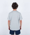 Hurley Herren Surfshirt kurzarm EVD Hybrid - grau