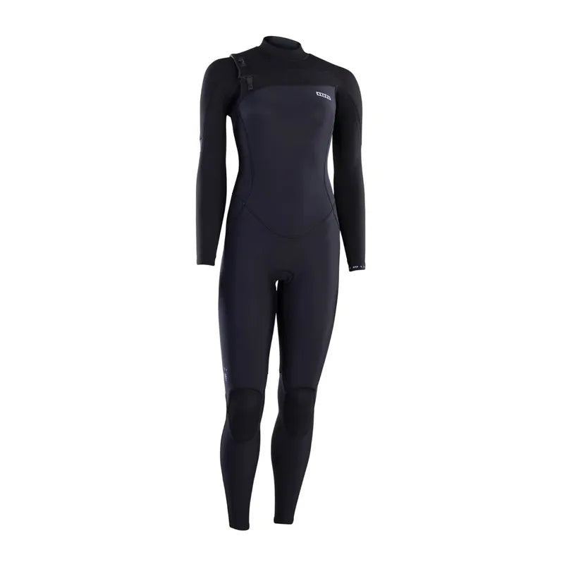 ION Damen Neoprenanzug Amaze Amp 3/2mm Frontzip - Black