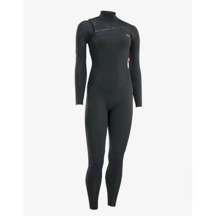 ION Damen Neoprenanzug Amaze Core 3/2mm Frontzip - Black (oranges Logo)