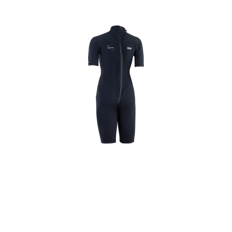 ION Damen Shorty Static 2/2 Backzip kurzarm - black