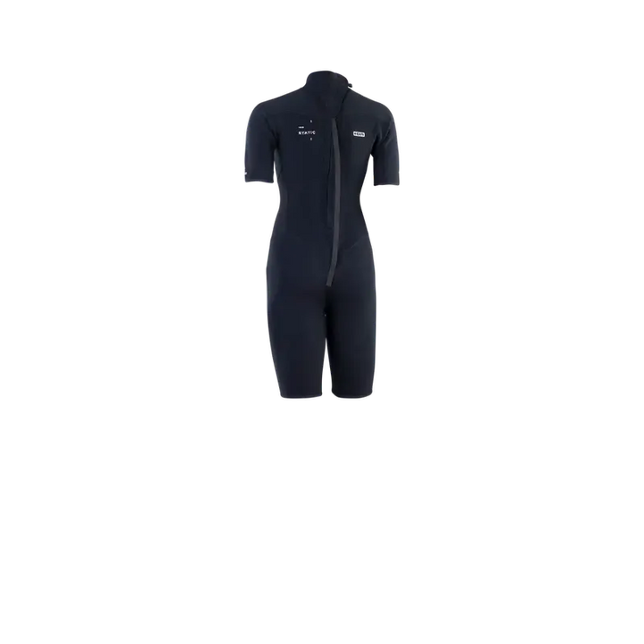 ION Damen Shorty Static 2/2 Backzip kurzarm - black