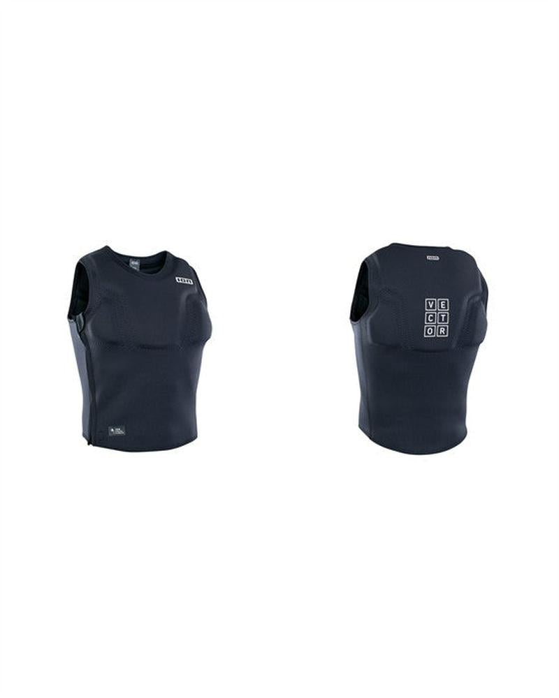 ION Herren Kite Impact Weste Element Sidezip - Black