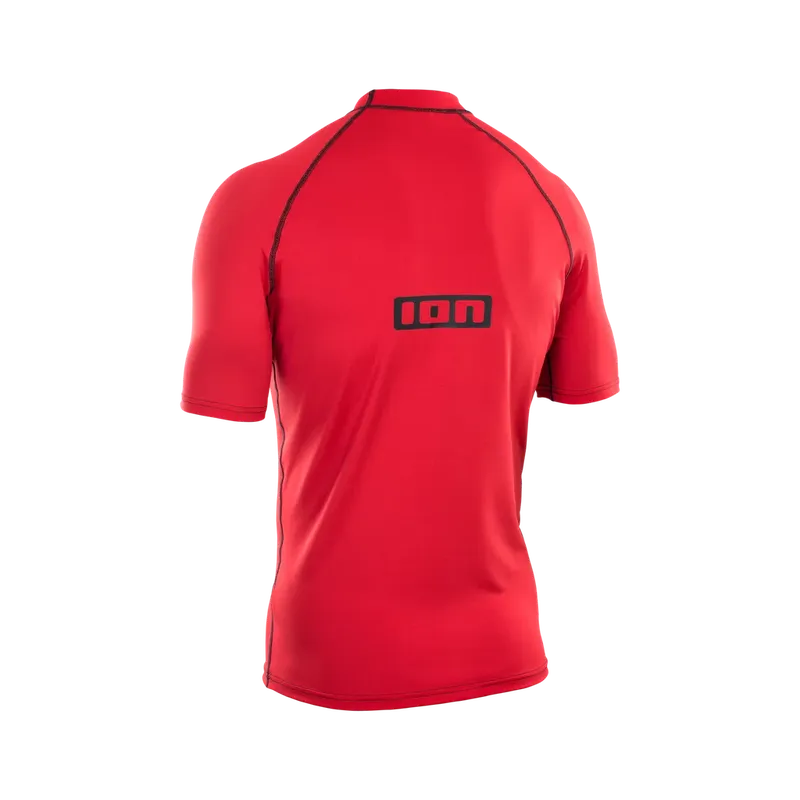 ION Herren Lycra Promo Rashguard Kurzarm - Rot