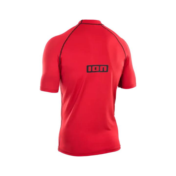 ION Herren Lycra Promo Rashguard Kurzarm - Rot