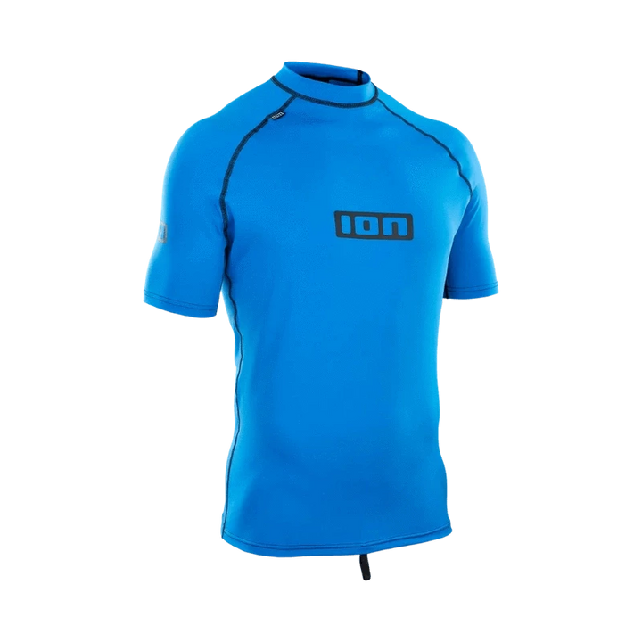 ION Herren Lycra kurzarm Promo Rashguard - blue