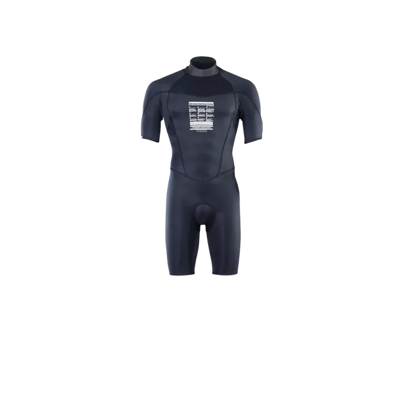 ION Herren Shorty Static 2/2 Backzip kurzarm - black