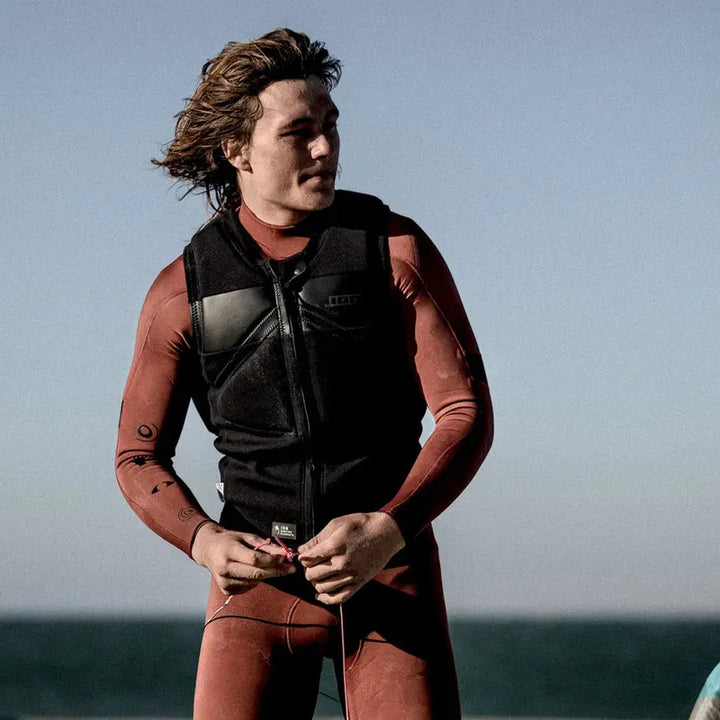 ION Vector Select Prallschutzweste Frontzip - black