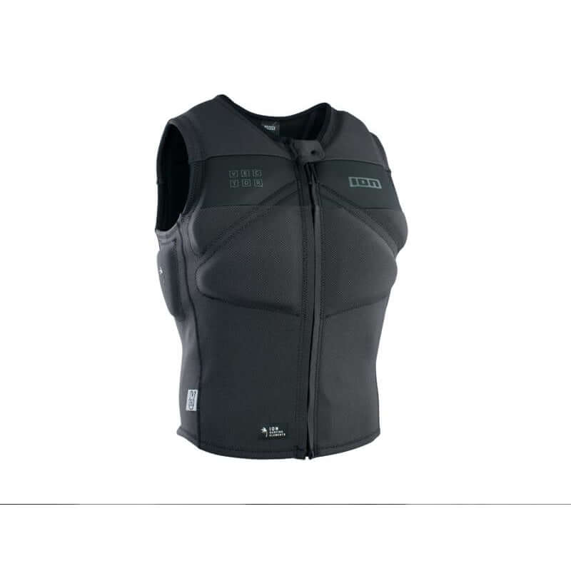 ION Vector Vest Select Frontzip Kite Prallschutzweste - graphite/grey