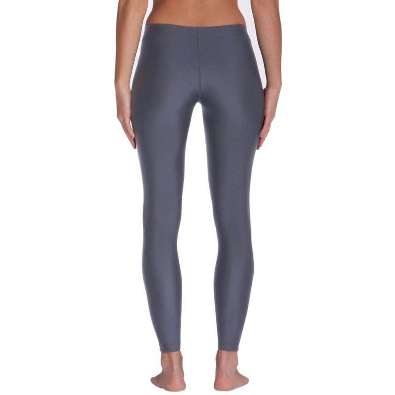 IQ-UV Damen Leggings UPV 300 Slim Fit mit Handy Tasche - ash