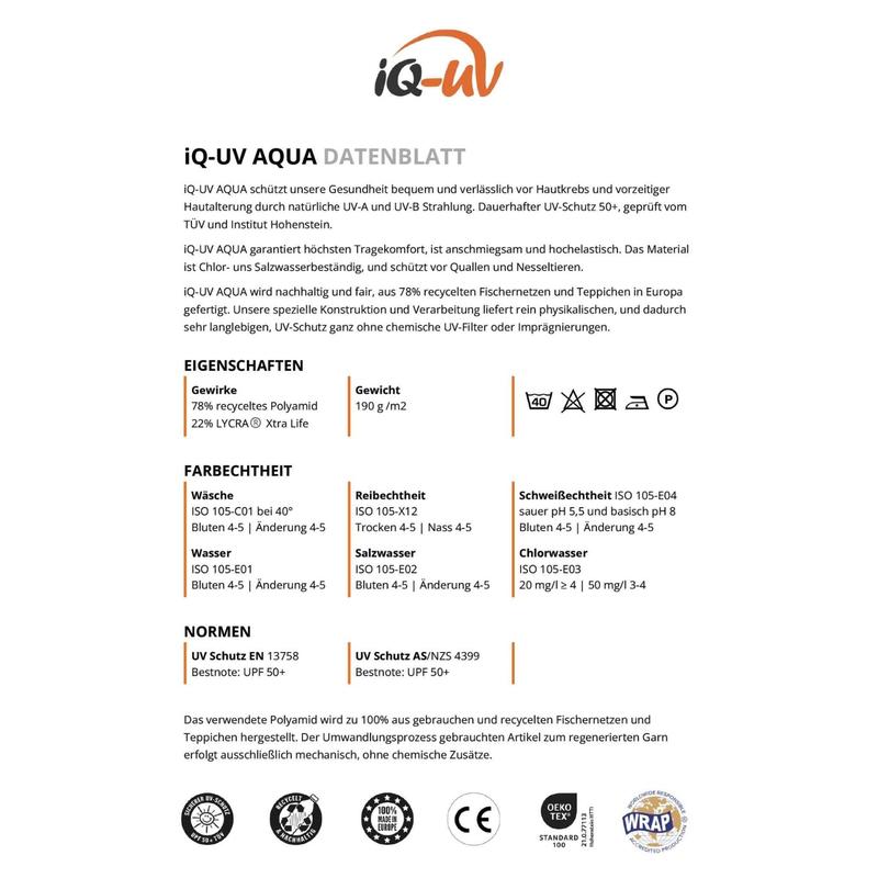 IQ-UV Damen Leggings UPV 300 Slim Fit mit Handy Tasche - grün