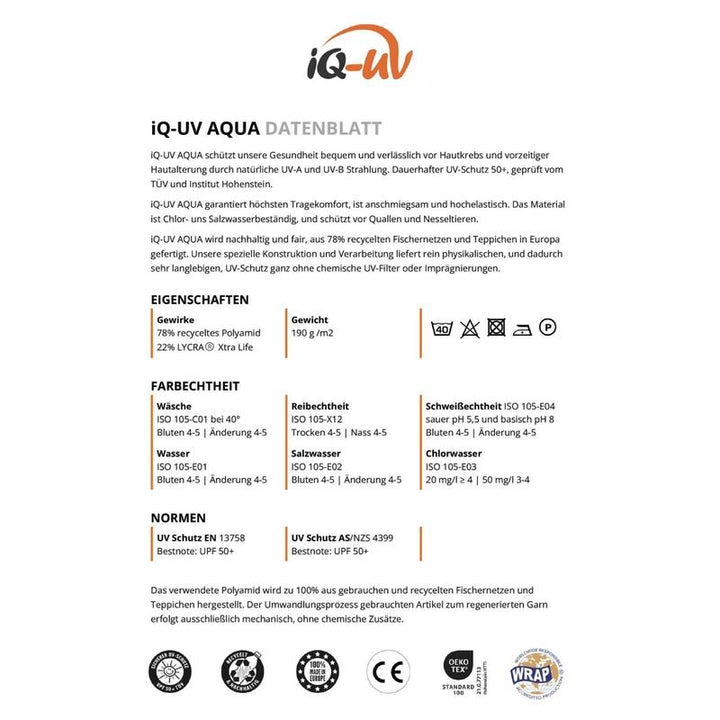 IQ-UV Damen Leggings UPV 300 Slim Fit mit Handy Tasche - grün