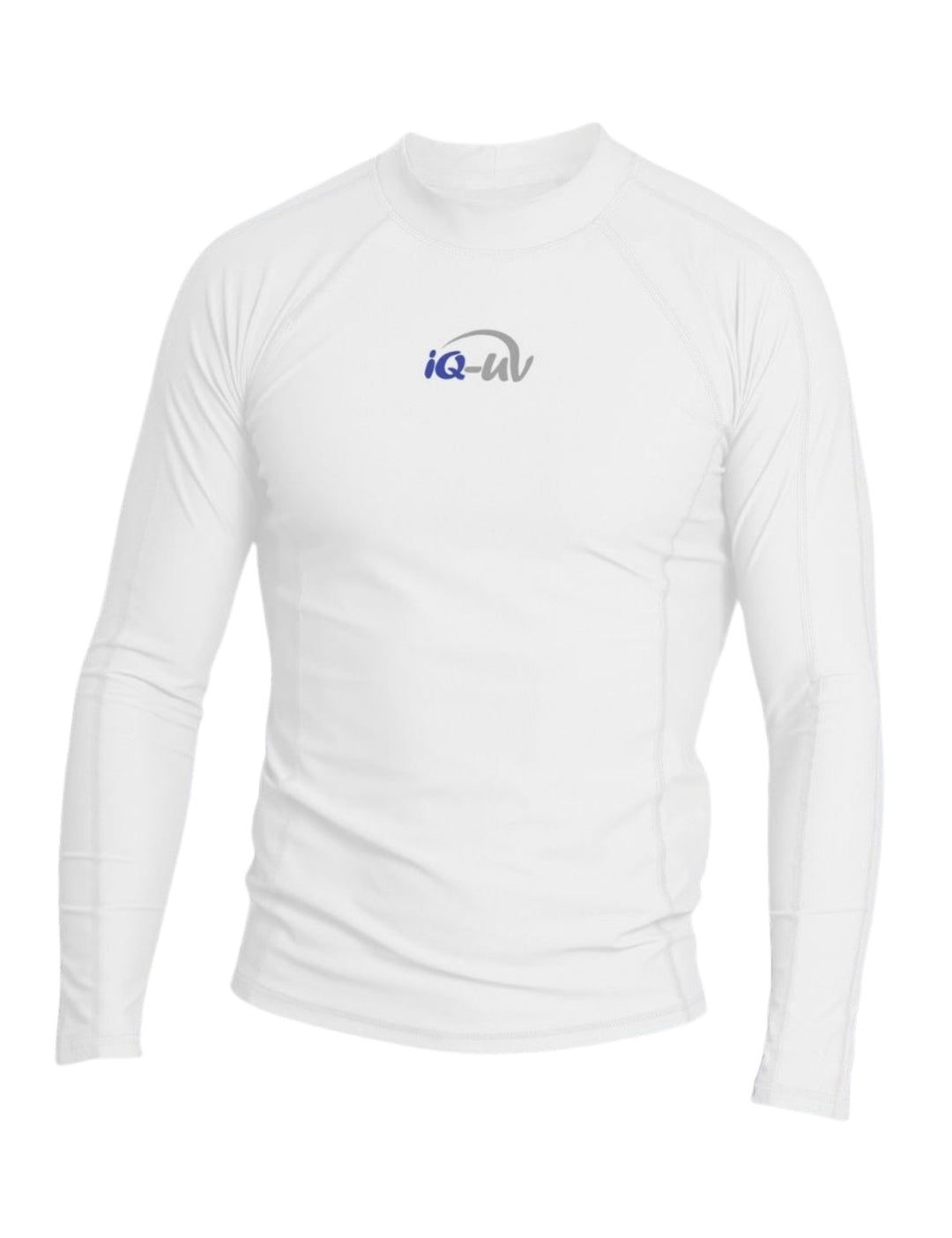 IQ-UV Herren Lycra Aqua Slim Fit Langarm - White