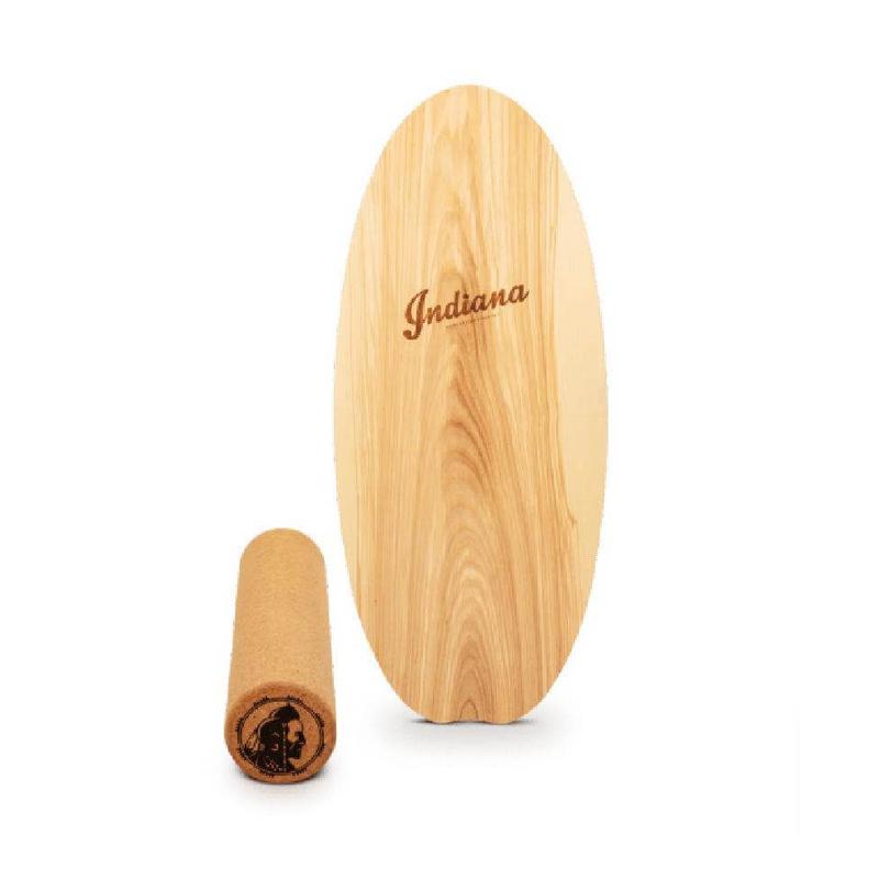 Indiana Balance Board Esche inkl. Korkrolle
