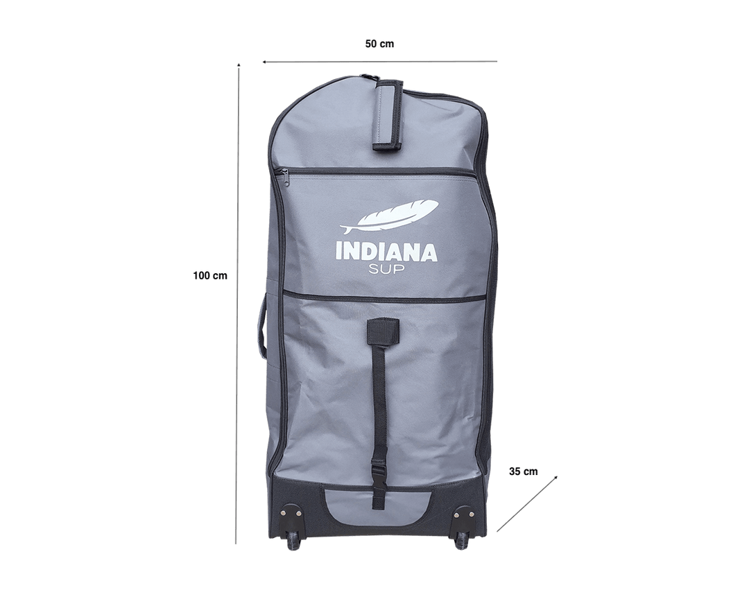 Indiana Family Wheelie Bag - grau